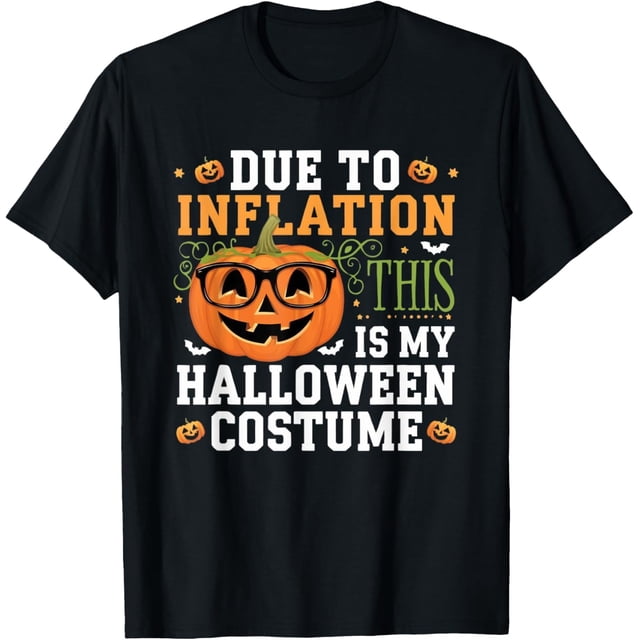 Disfraz de calabaza de Halloween para hombres y mujeres, divertida camiseta de Halloween 04