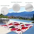 thumbnail image 3 of Romantic Love Outdoor Rug for Patio/Deck/Porch, Non-Slip Large Area Rug 3 x 5 Ft, Valentine's Day Cartoon Stars Heart Pink Red Indoor Outdoor Rugs Washable Area Rugs, Camping Rug Carpet Runner, 3 of 8