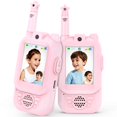thumbnail image 1 of Walkie-talkies con video EvznFeo, pantalla de 2.0", USB-C, paquete de 2, 1 of 7