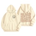 thumbnail image 2 of Hello Hunting Season Goodbye Boyfriend Hoodies for Women Fall Winter Long Sleeve Hooded Sweatshirt with Pockets Pullover Tops, 2 of 6