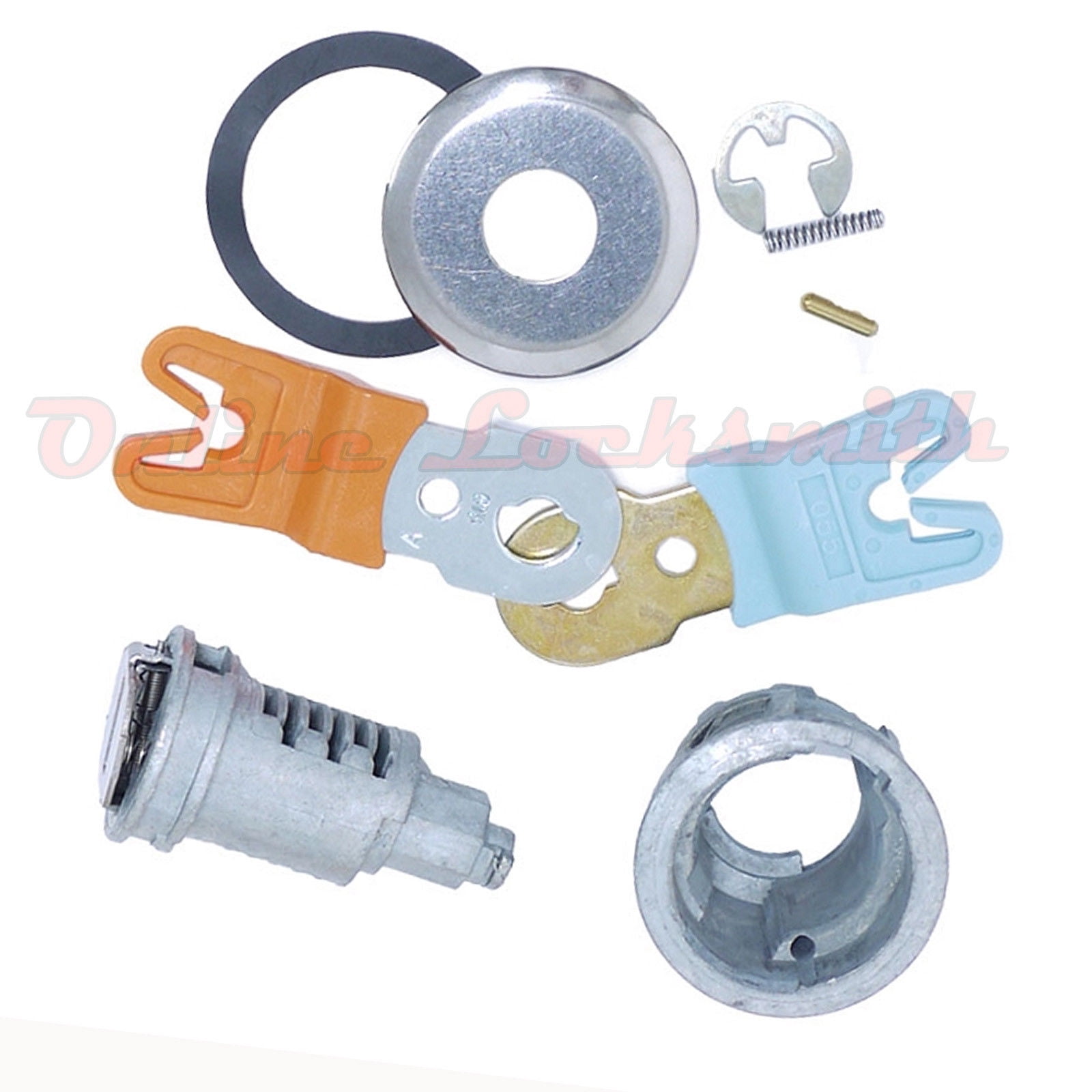 New Door Lock Cylinder Kit For Ford Truck Van Ranger DL5886 Uncoded No