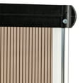 thumbnail image 3 of EDOEMSE 80"×40" Door Window Awning Canopy, Patio Sun Shade Awning w/ Aluminum Frame, Brown & Black, 3 of 7