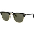 thumbnail image 4 of Ray-Ban Rb3016f Clubmaster Asian Fit Square Sunglasses, 4 of 5