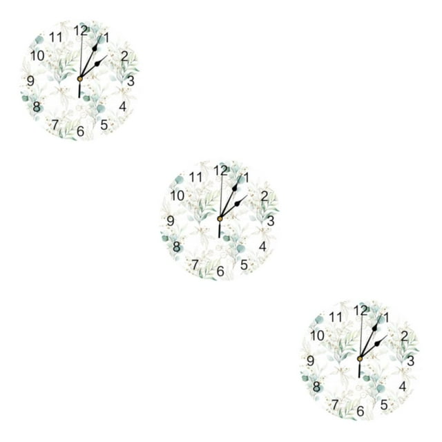 Baohd Decorative Wall Clock Durable Construction And Silent Operation Accurate As Shown type 7 3Set