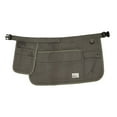 thumbnail image 5 of Half Waist Apron Gardening Apron Tool Belt Lightweight Oxford Cloth Work Apron Waist Bag Organizer for Plumbing Garden Housekeeping Florists green, 5 of 8