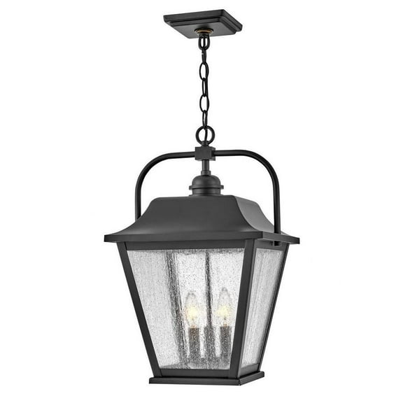 15W 3 Led Outdoor Medium Hanging Lantern in Traditional Style-19.75 inches Tall and 12 inches Wide Bailey Street Home 81-Bel-4948348