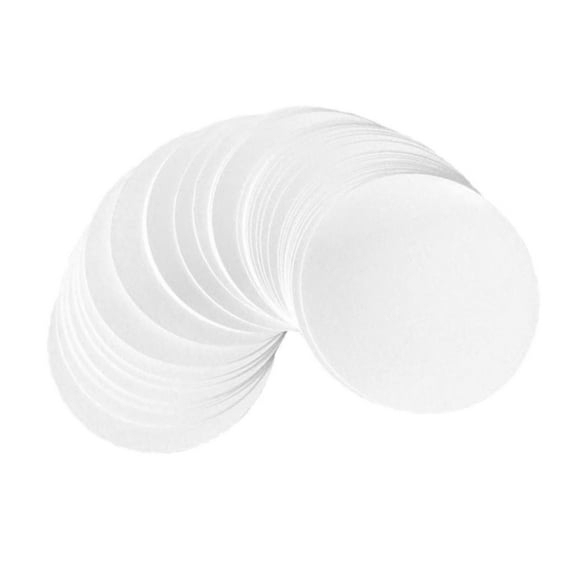 100x Blanc Bouton Badge Papier pour Bricolage Bouton Artisanat Art Fournitures Arrière Couverture Arts 54mm