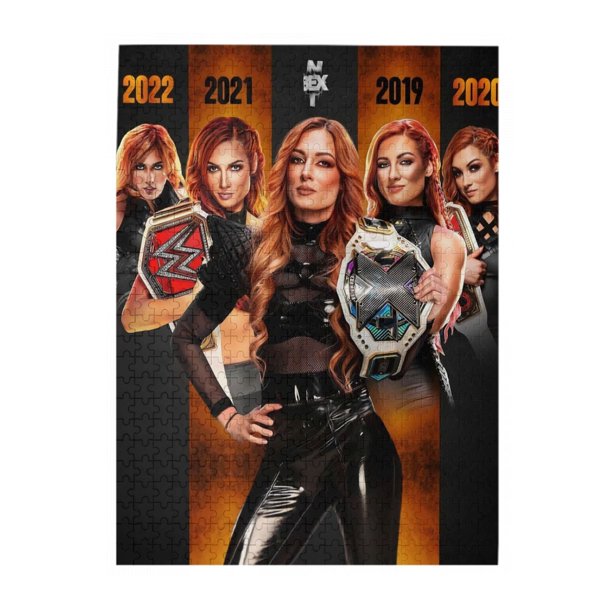 Becky Lynch - Rompecabezas de 300 piezas de madera para niños, niñas y adultos, juguetes de agilidad y memoria, regalos desafiantes para decoración del hogar