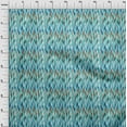thumbnail image 3 of oneOone Organic Cotton Voile Fabric Chevron Ikat Print Fabric BTY 42 Inch Wide, 3 of 4