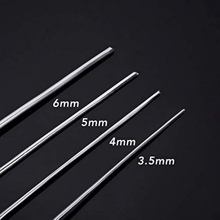 52 Feet 6 Gauge Aluminum Wire Bendable Metal Sculpting Wire for Bonsai Trees Floral Skeleton Making Home Decors and Other Arts Crafts Making - Black