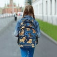 thumbnail image 5 of ALAZA Cartoon Puppy Dog Backpack Elementary School Bag Bookbag Travel Rucksack, 5 of 7