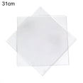 thumbnail image 1 of Lubelski 2Pcs Non-Stick Square Acrylic Cake Disks Set Baking Serving Buttercream Disks Set Kitchen Tool, 1 of 2