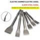 thumbnail image 3 of 5PCS Hammer Pick Scraping Chisel Set Round Handle, 3 of 5