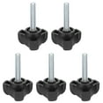thumbnail image 2 of Bouton de Serrage des Écrous, 5pcs M6 30mm Pouce Vis Pouce Main Poignée Main Serrage Écrous Bouton Conception Conviviale, 2 of 13