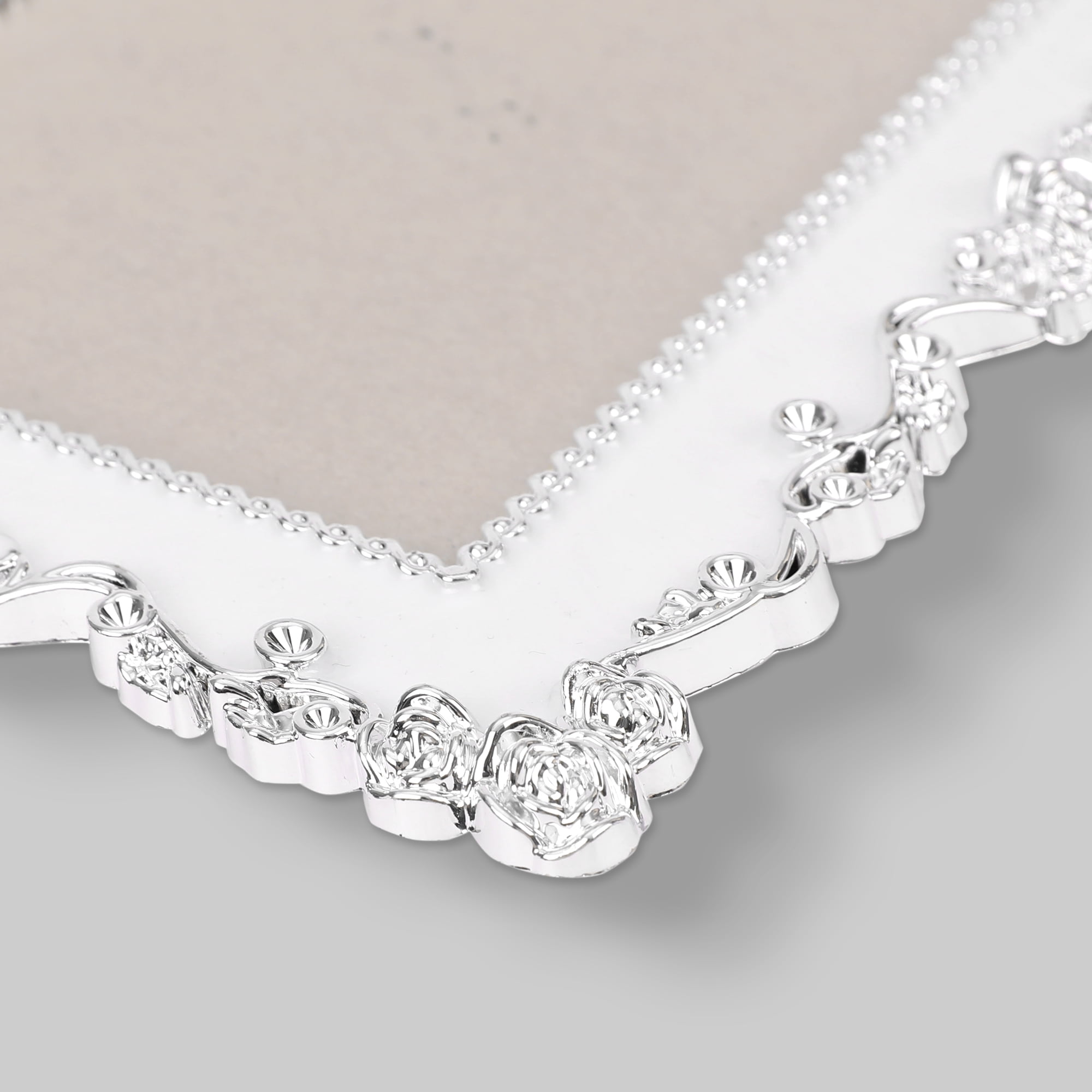 Unique Bargains Picture Frame Luxury Photo Frames Silver 7x10