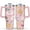 Pink, variant on 40oz Gothic Celestial Tumbler - BPA-Free Stainless Steel Travel Mug - Sun Moon Astrology Print - Leak-Proof & Straw - Witchy Spiritual Aesthetic
