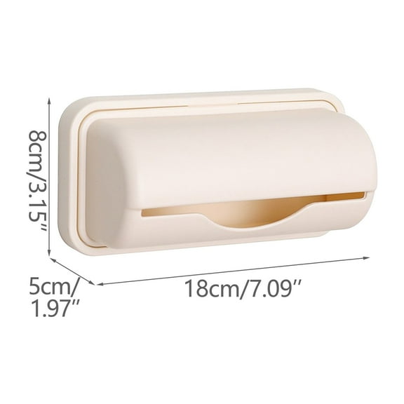 Grocery Bag Dispenser Under $5! Yannianjz Wall Mounted Bag Dispenser, Grocery Bag Organizer, Plastic Bag Storage, Waste Bag Holder, Large Capacity Rack, Kitchen Storage, Bathroom Organizer, 2-Pack