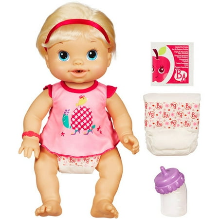 Baby Alive Wets 'N Wiggles Doll, Blonde