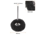 thumbnail image 2 of Unique Bargains 50 Pcs Roue Abrasive 1 Pouce 400 Grains 3/32 Pieds Tampons de Raclage Multi-Couches, Noir, 2 of 5