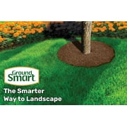GroundSmart 24 Brown Rubber Mulch Tree Ring, 3 Pack
