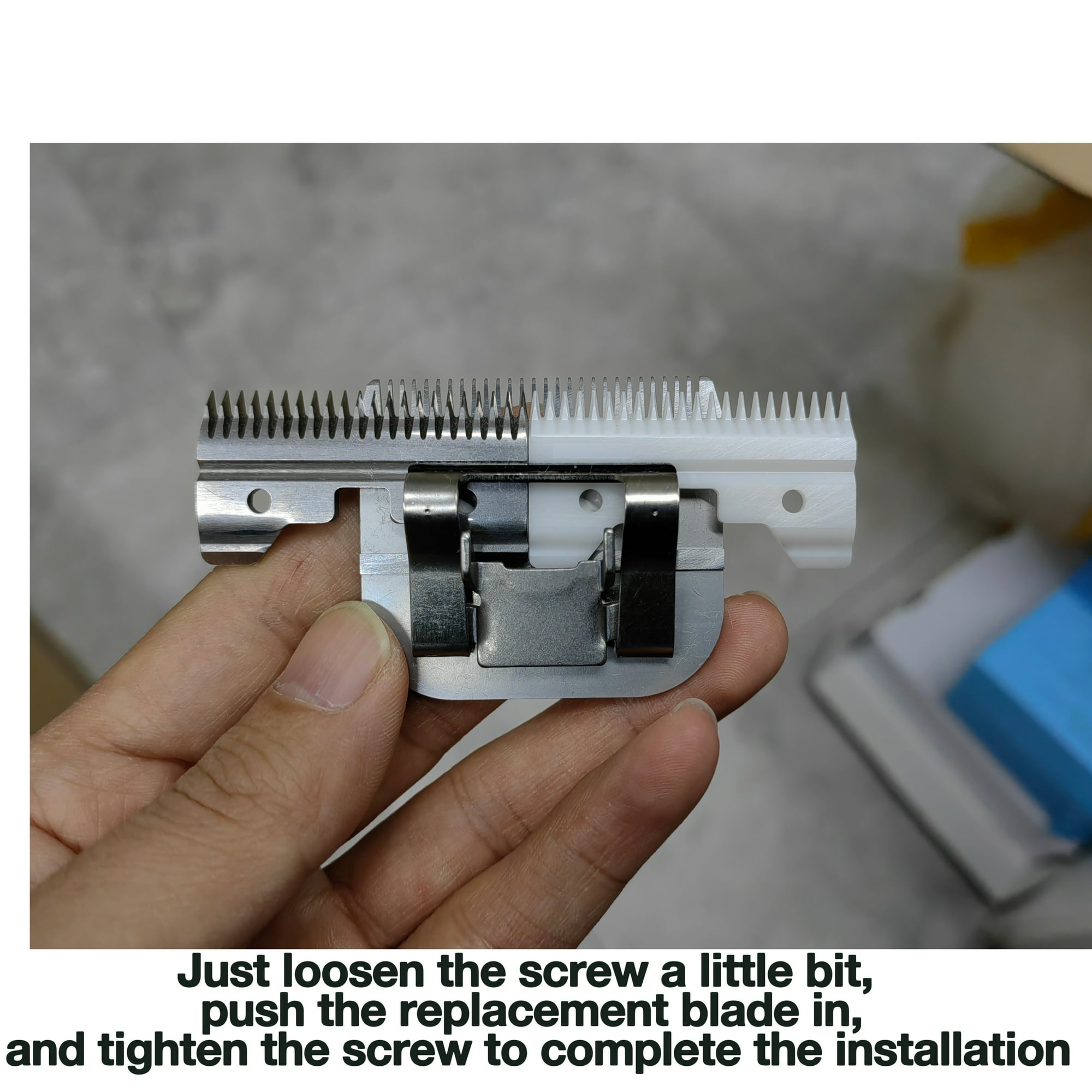 Ionia Upgrade Your Pet Grooming With 3pcs 22 Teeth Steel Replacement Blades For Andis Oster A5 Clippers Other None