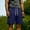 Blue, variant on Afuyipoi Men's Athletic Training Shorts with Zipper Pockets, Quick Dry Performance Gym Shorts, Elastic Waist Summer Workout Shorts for Fitness and Jogging Black Size L
