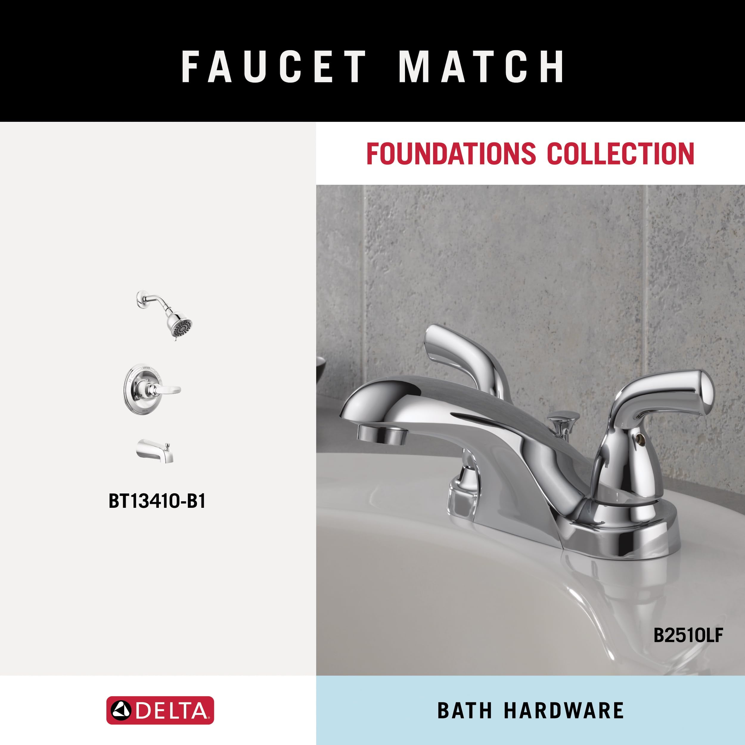 Delta Faucet FNDS24-PC Foundations Towel Bar, Polished Chrome - Product Is Brand New In Retail Packaging