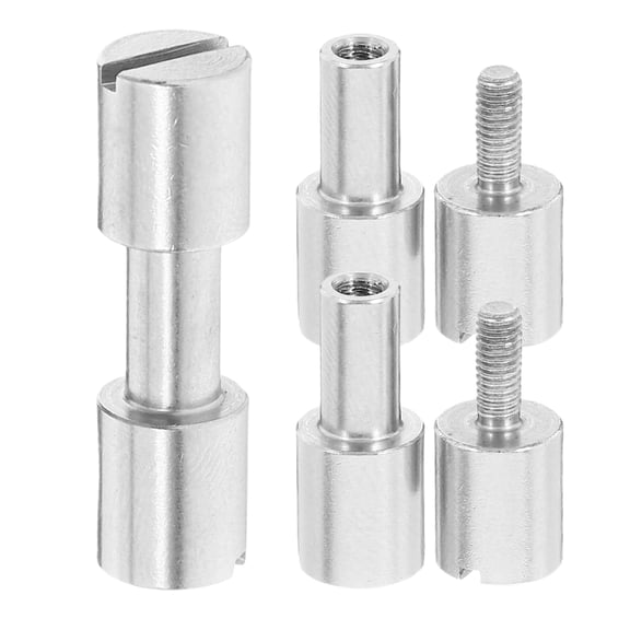 Masteelf 3pcs Stainless Steel Screws and Rivets for Knife Handle Replacement and DIY Knife Tools with Small Screws and Knife Handle Material for Kitchen Tools