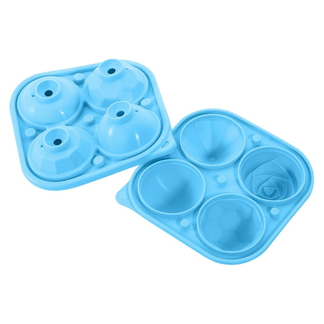 TIELUTT Ensemble de Couvertures en Silicone Rose 4 Compartiments Qualité Alimentaire Rond 6.8CM Facile à / Glace //Dessert Feuille de Caoutchouc Silicone pour Moulage en Résine Tapis en Silicone pour Artisanat Support de Gobelet pour Bijoux en Résine