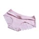 thumbnail image 3 of Jumpingount Mujeres Encaje Borde Panty Transpirable Cintura elástica Banda Chica Calzoncillos que absorben la humedad Ropa interior Ropa interior rosado XXL Jumpingount AP000437-30, 3 of 6