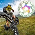 thumbnail image 2 of Herwey Bike Disc Brake Rotors 6 Nails Cycling Accessory for Mountain Bicycle Plating Color, 2 of 8
