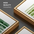 thumbnail image 4 of IDEA4WALL Framed Canvas Wall Art Yellow Green Lines with Navy Blue, Teal Color Blocks Decorative Shapes Illustrations Minimalism Modern Relax/Calm for Living Room, Bedroom, Office, 4 of 5