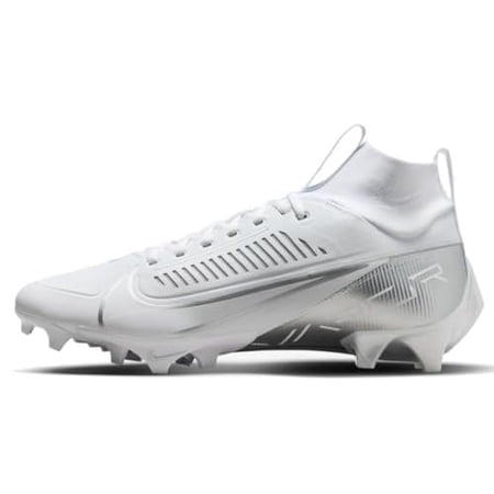 Nike Vapor Edge Pro 360 2 Men's Football Cleats DA5456-102,White/Metallic Silver-White Size 11.5