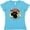 Aqua, variant on Inktastic Drum Set Retro Drummer Sunset Women's V-Neck T-Shirt