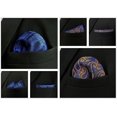 thumbnail image 5 of Nvzi Mens Silk Pocket Square Set Handkerchiefs-9*9inch，C50, 5 of 5