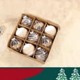 thumbnail image 5 of VERUGU 9Pcs Christmas Balls 3.15 inch Ornaments for Xmas Tree Christmas Decorations Transparent Hanging Balls Party Holiday Ornaments Set, Christmas Gifts on Clearance, 5 of 6