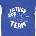 thumbnail image 4 of Inktastic Father's Day Father Son Team Parent Child Fist Bump Boys or Girls Baby Bodysuit, 4 of 5