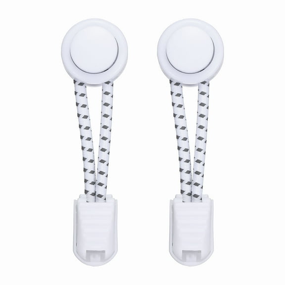 Uxcell 2 Count Elastic Shoe Laces, No Tie Shoelaces Reflective Dot White