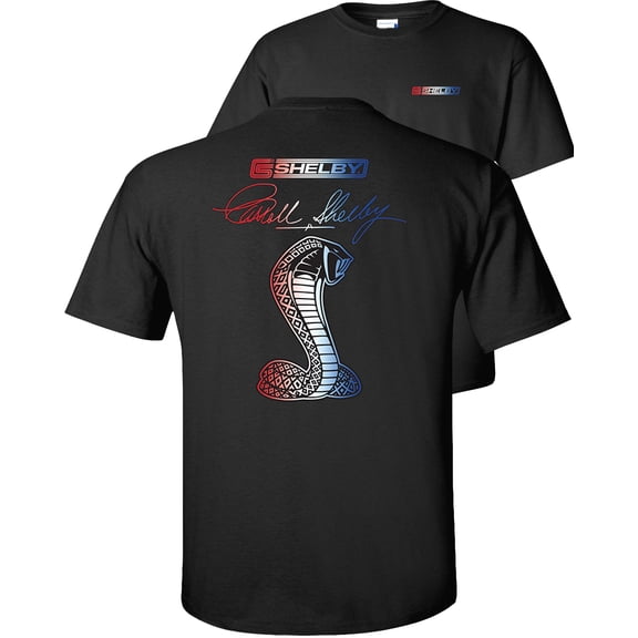Fair Game Shelby Cobra Red White Blue T-Shirt-Black-S