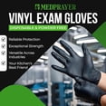 thumbnail image 4 of Vinyl Exam Gloves – 4 Mil Disposable Gloves, Powder-Free & Latex-Free – Medical, Food Safe, Multipurpose Use, 4 of 7