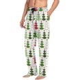thumbnail image 4 of GZHJMY Christmas Tree Pajama Pants for Men, Lounge Pants Lightweight Men Pajama Bottoms with Drawstring Pockets, Christmas New Year Birthday Gifts, Medium, 4 of 6