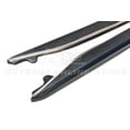 thumbnail image 4 of For 2014-2019 Corvette C7 Z06 Stage 2 Style Carbon Fiber Front Bumper Lip Splitter Side End Caps + Side Skirts Rocker Panels & Stage 3 Painted Carbon Flash Rear Spoiler Smoke Tinted WickerBill, 4 of 12