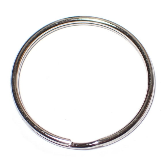 2" Nickel Split Key Rings SRN-116