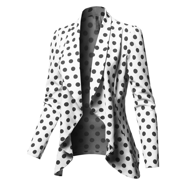 Blazer Donna Casual Per Lavoro - Aperto Davanti, Maniche - Foto 6