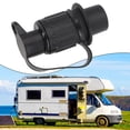 thumbnail image 1 of 3 Pin Trailer Socket Connectors Round 3 Pole Plug-in Trailer Tractor Plug For Trailer Caravan Truck 12V RVs Plugs Socket Adapter, 1 of 8
