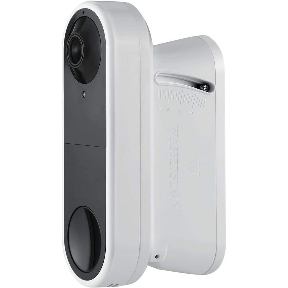 Wasserstein 0° to 20° Vertical Wedge Wall Mount Compatible with Arlo Video Doorbell Flexible