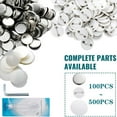 thumbnail image 3 of Pin Badge Maker Machine Set, 25-44MM Badges Button Making Machine with 100Pcs Parts ,Beginner-Friendly, 3 of 5