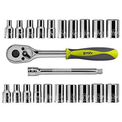 Craftsman Evolv 22 Pc 1 4 Inch Drive Tool Set Standard Metric Sae Ratchet Socket Walmart Com Walmart Com Craftsman Evolv 22 Pc 1 4 Inch Drive Tool Set Standard Metric Sae Ratchet Socket Walmart Com Walmart Com