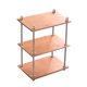 thumbnail image 1 of Estante de almacenamiento de alimentos y juegos en miniatura, estantería de almacenamiento, minimodelo de madera de cerezo, 1:6 puntos, muebles para casa de muñecas bjd, bricolaje, 1 of 6
