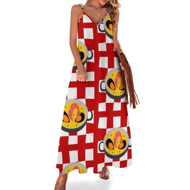 Paella Robe Sans Manches Soirée Élégante Luxe Célébrité Robe d'Été Femme 2024 Tendance style Coréen